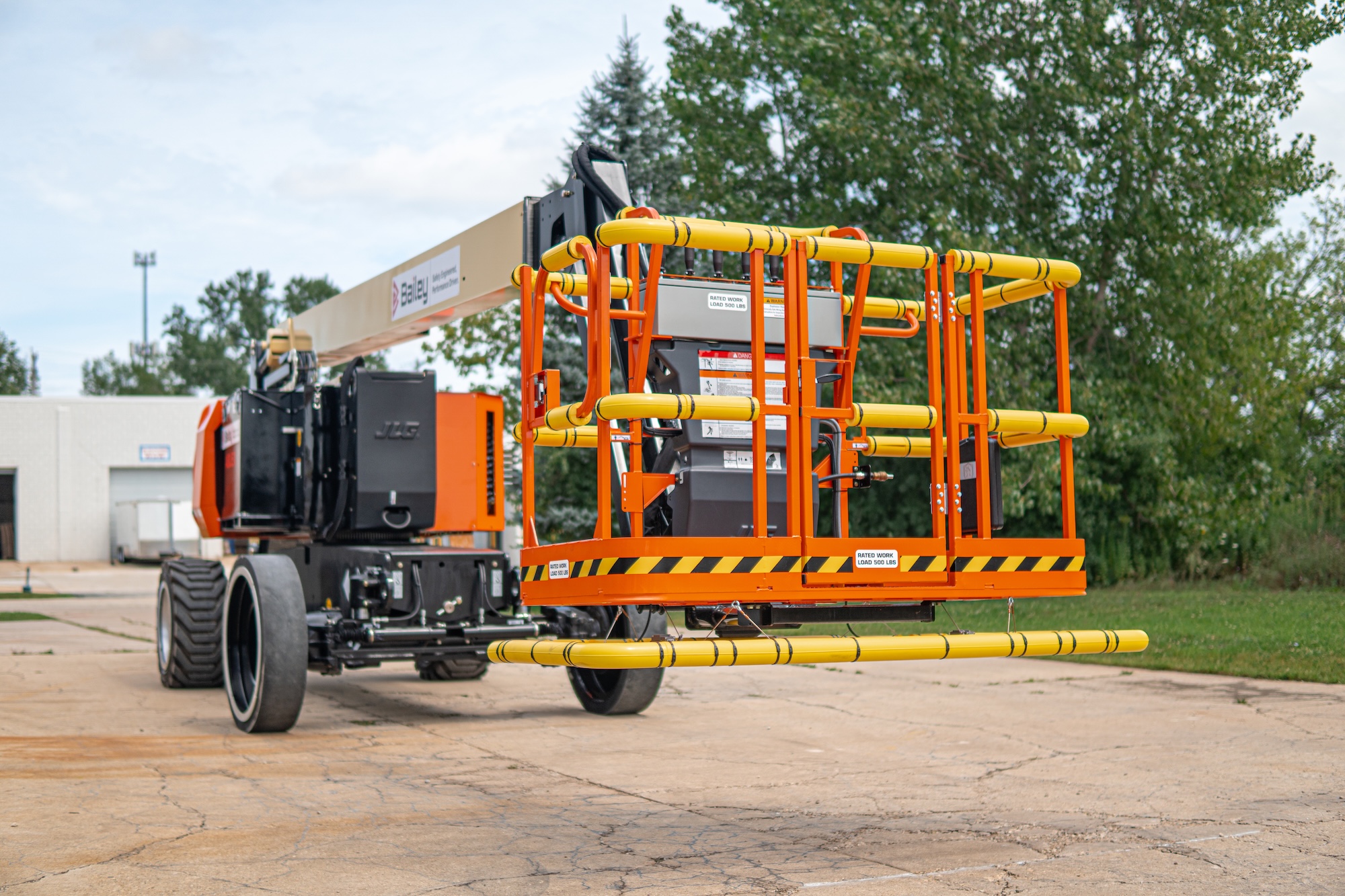 Bailey EX Series lift deployed in industrial hazardous environment