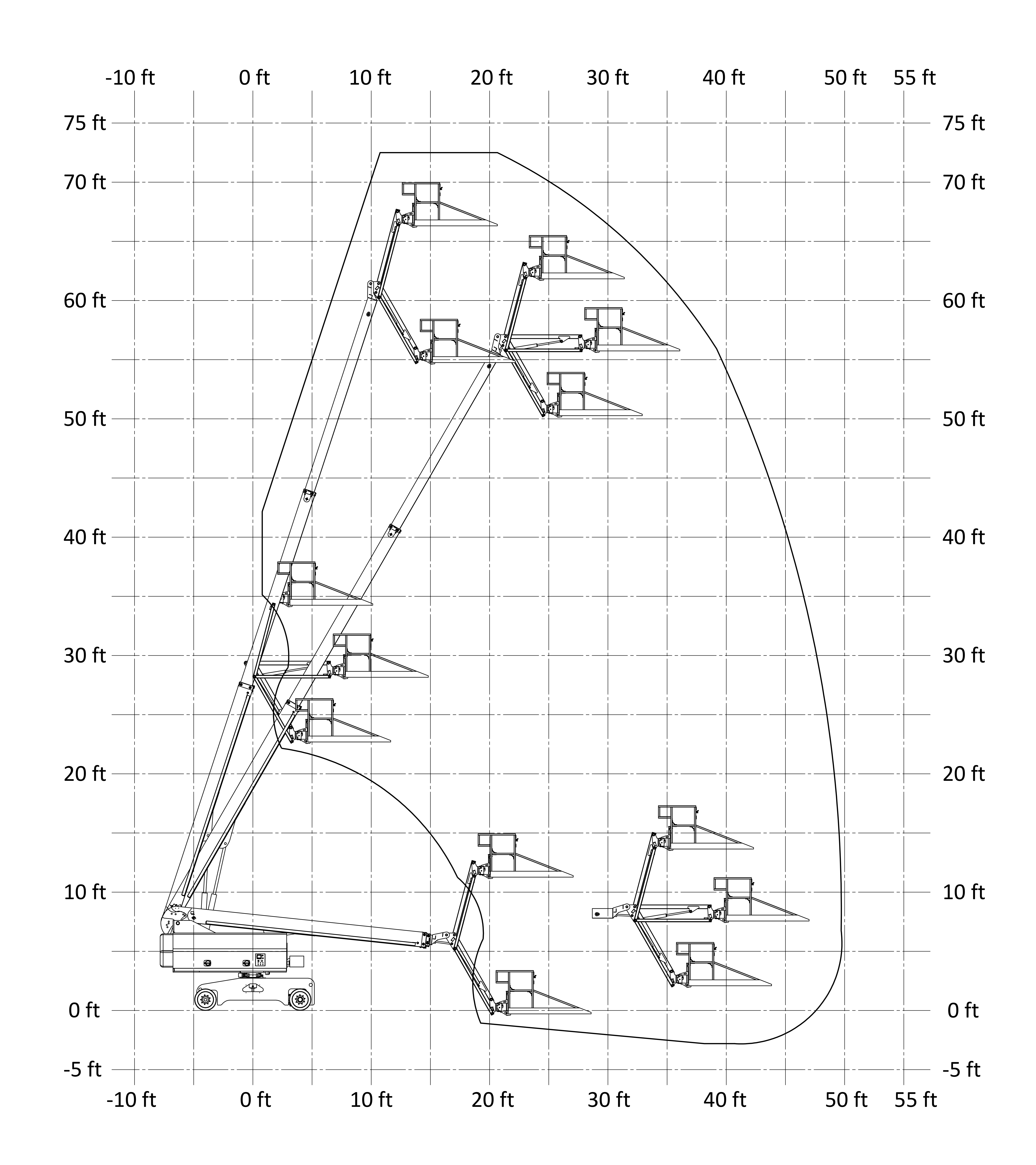 T66CR  Range Diagram