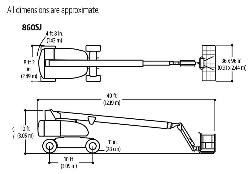 t86jcr-dimension diagram